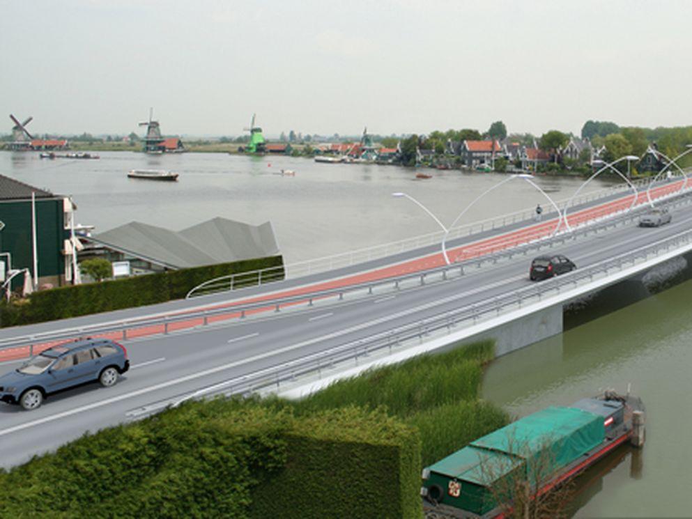 Opdracht BAM en Hillebrand voor vervanging Julianabrug in Zaanstad