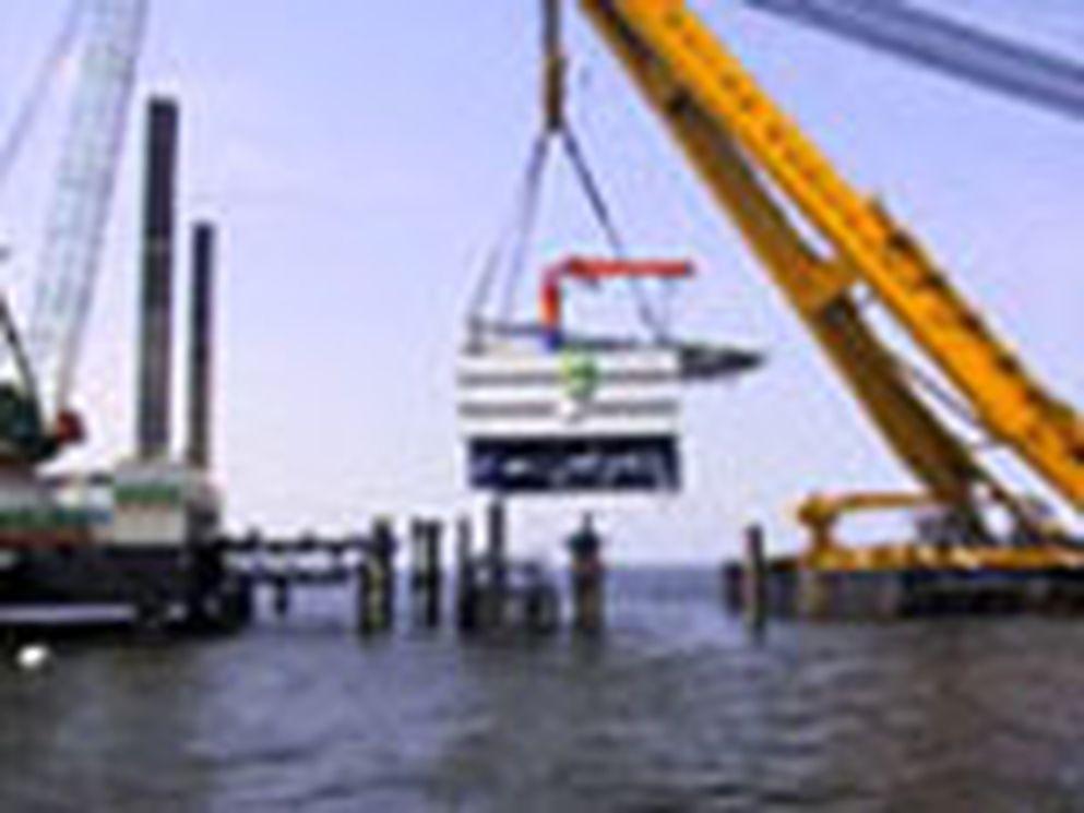 Trafomodule voor Deens windmolenpark