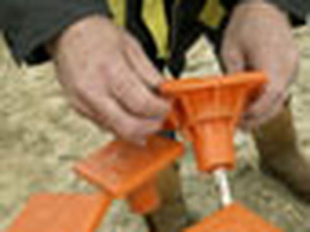 Better protection on protruding rebar