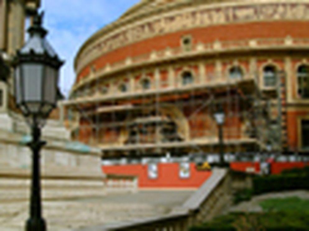 Royale entree voor Royal Albert Hall