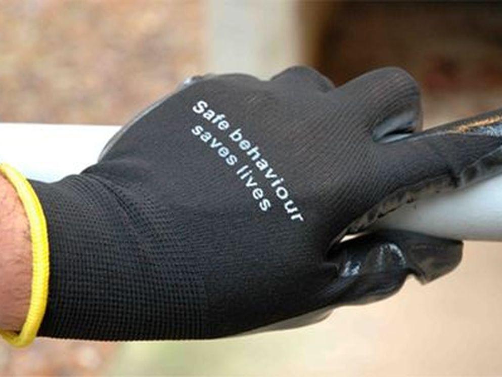 Sperian's safety message is really handy