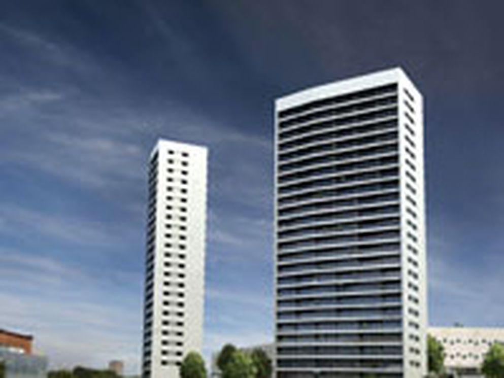 Start bouw woontoren Stoker in het project Euroborg