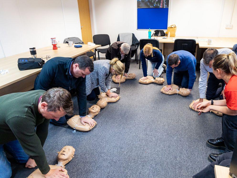 CPR training