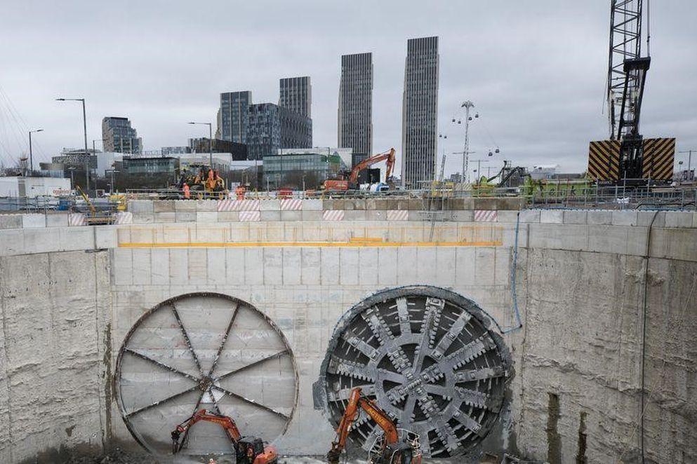 First bore of Silvertown Tunnel completes