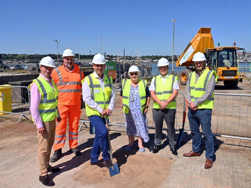 Port of Milford Haven breaks ground on key phase of marine renewable energy project