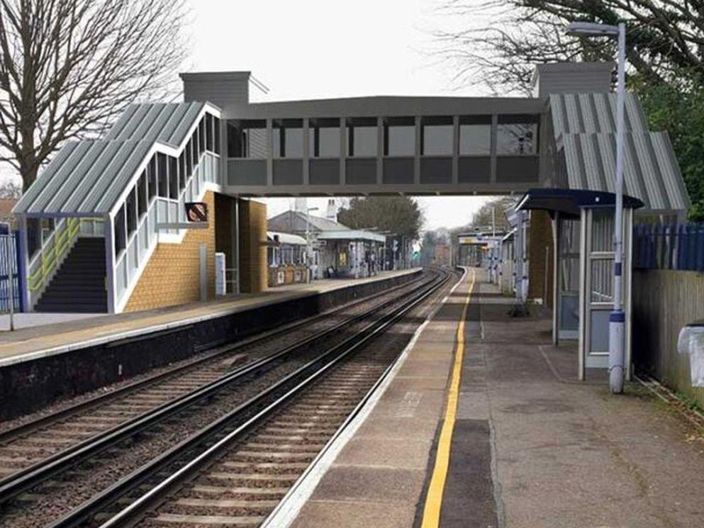 Artist’s impression Bexley station. Source: Network Rail.