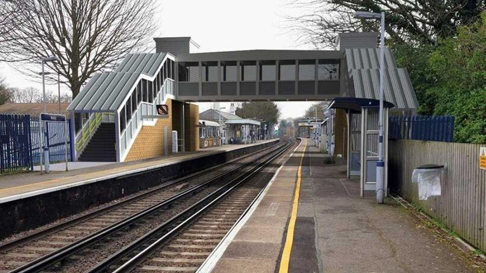 Artist’s impression Bexley station. Source: Network Rail.