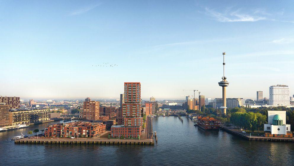 Creatief en dynamisch woon- en werkgebied Müllerpier Rotterdam nadert voltooiing