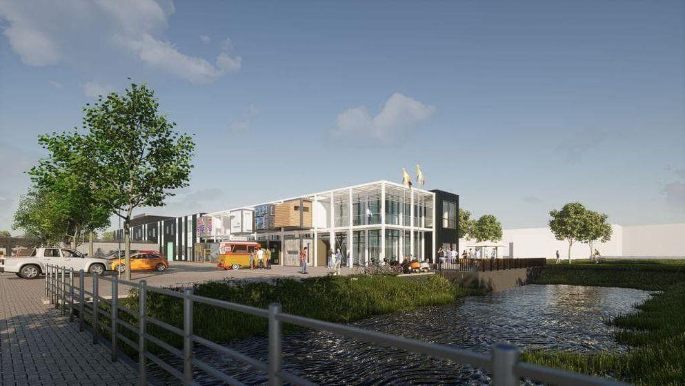 Eerste bijna volledig circulair gebouwd milieupark in Rotterdam