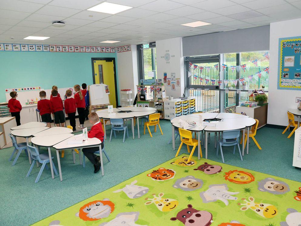 Abbey Primary School children star in official opening ceremony