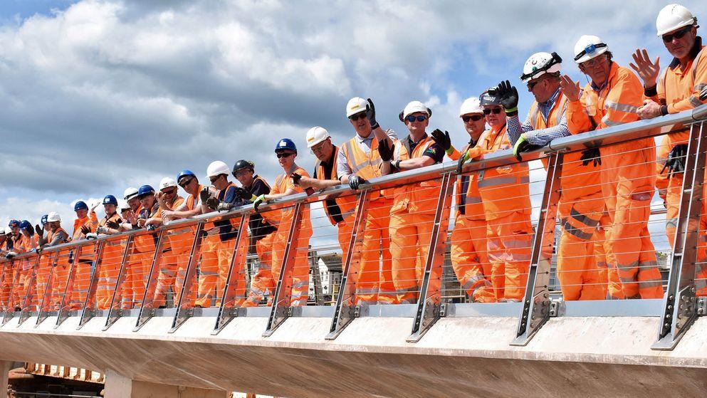 £80 million Dawlish sea wall, which will help protect vital rail link to the south west, set to open to public