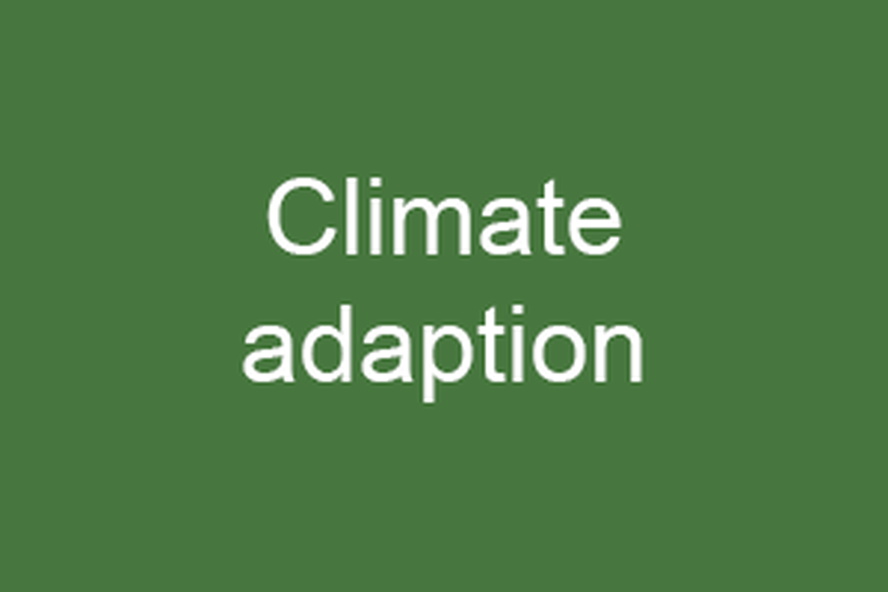 Climate adaption