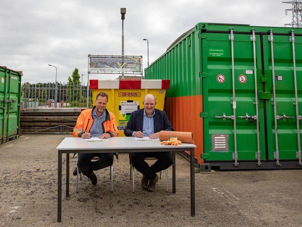 BAM en gemeente Apeldoorn tekenen intentieverklaring voor hoogwaardig hergebruik vrijkomende materialen