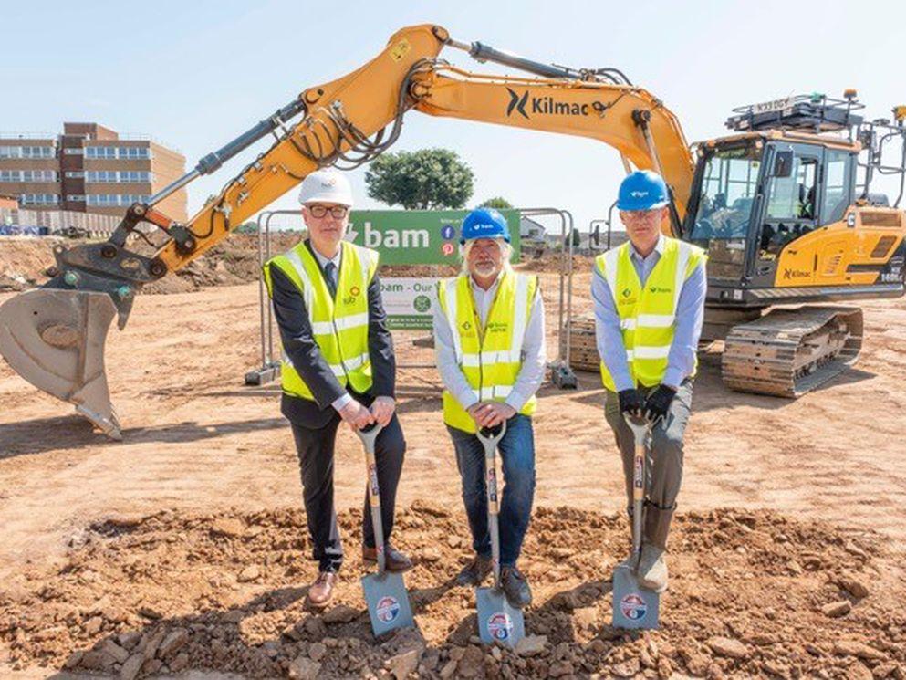 Work on the new £36 million Blairgowrie Recreation Centre gets underway