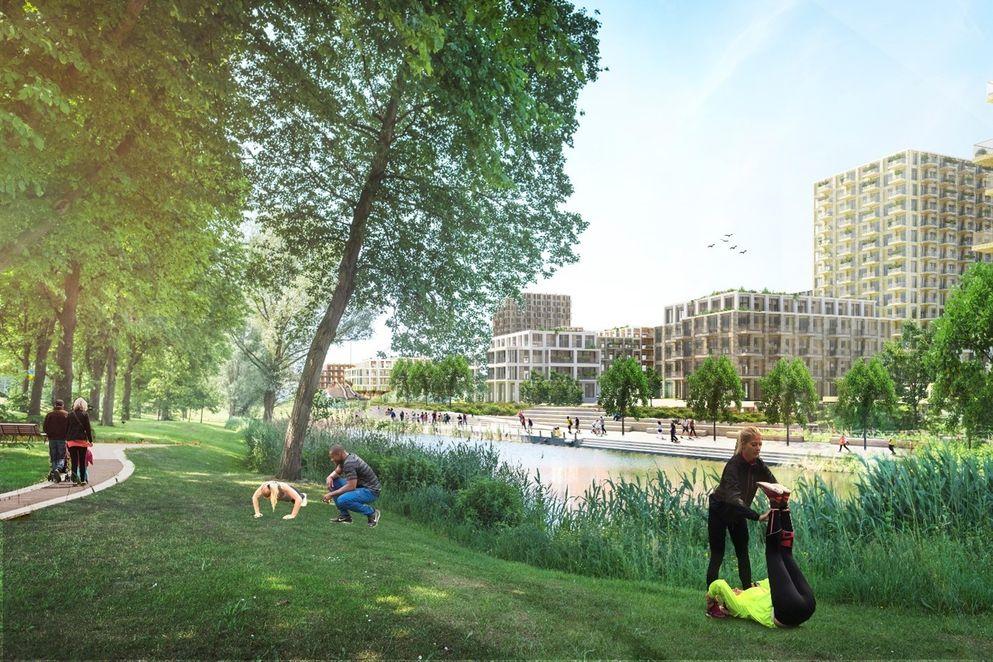 Gebiedsontwikkelaar AM verwerft onderwijslocatie van Inholland in Holland Park Zuid Diemen