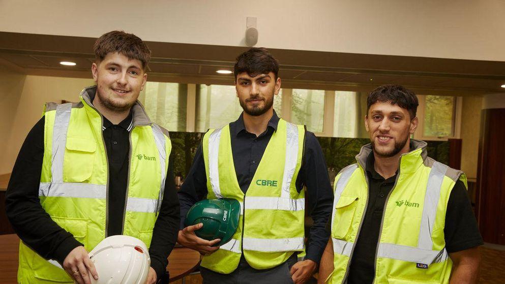 Topping out at BAM’s city campus development for Sheffield Hallam University