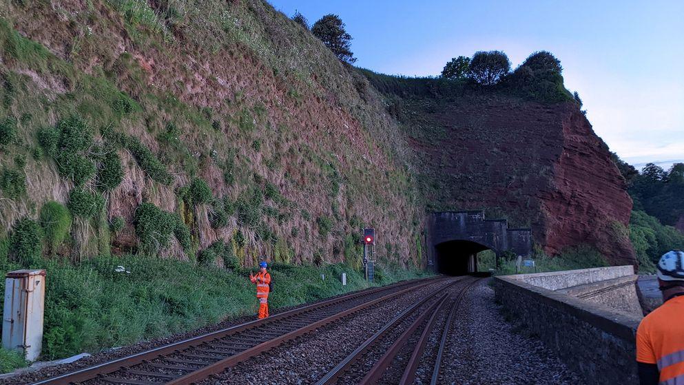 South West rail passengers to benefit from a more reliable railway as Network Rail gets set to start cliff resilience work