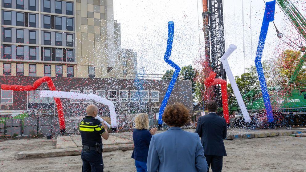 Eerste paal nieuwe eenheidsbureau politie in Den Haag geslagen