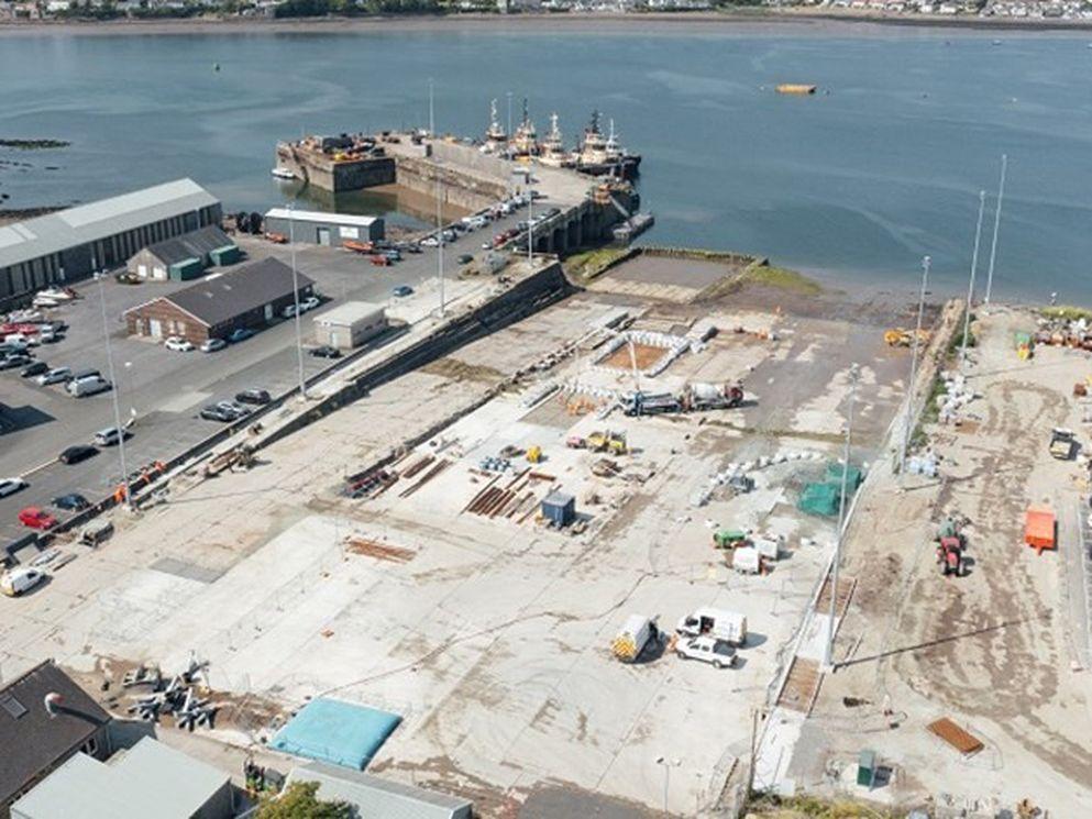 Redevelopment works at Pembroke Port pave the way for a low carbon future