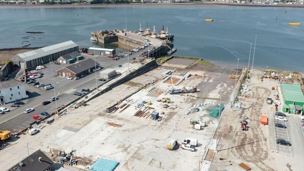 Redevelopment works at Pembroke Port pave the way for a low carbon future