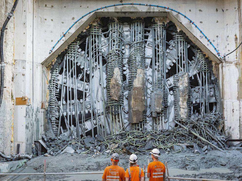 Tunnelling complete at Silvertown