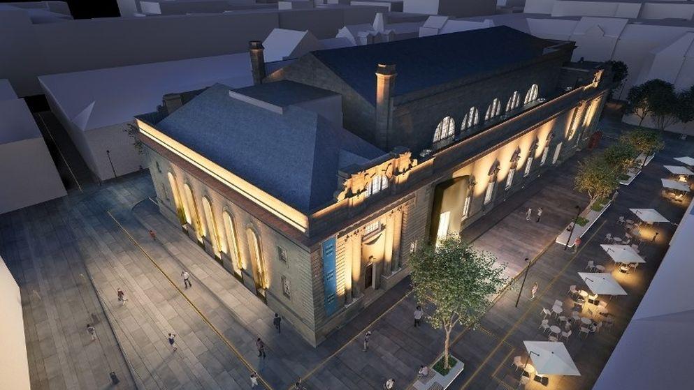Artist impression Perth museum