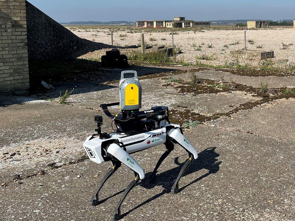 BAM uses Spot the robot to survey hazardous Cold War weapons testing facilities 