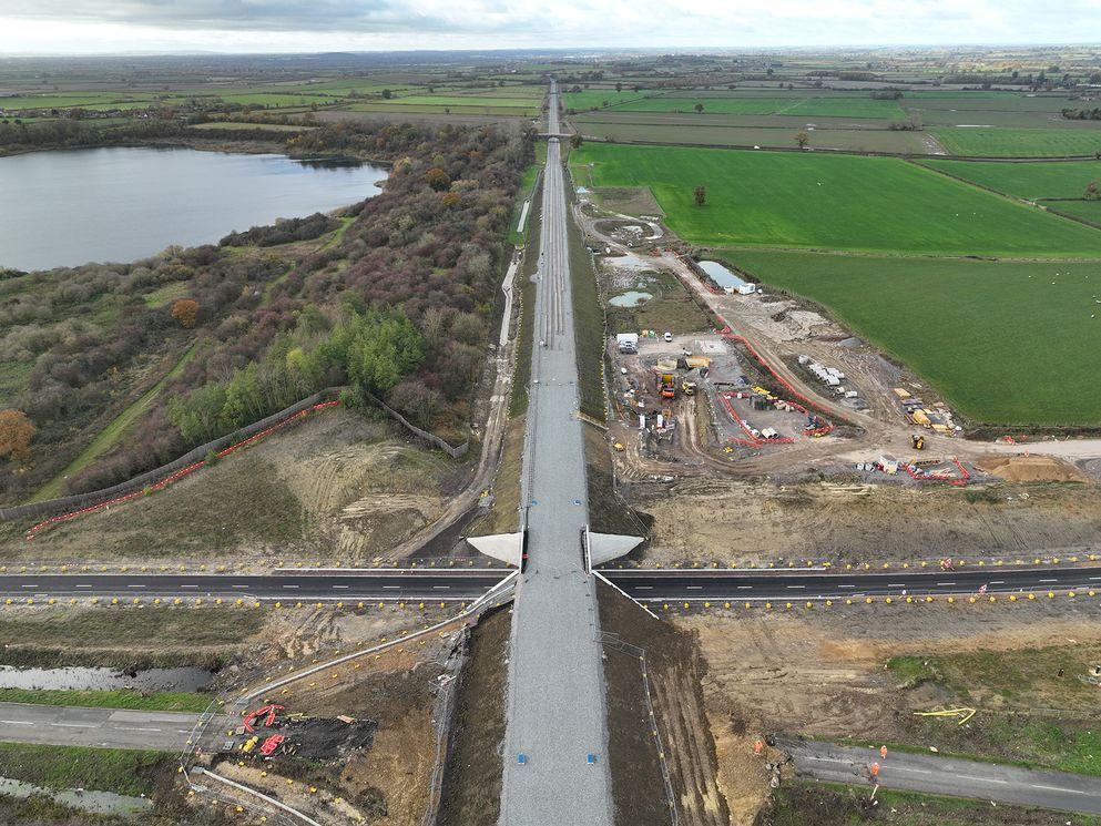 HS2 completes East-West Rail works at Calvert