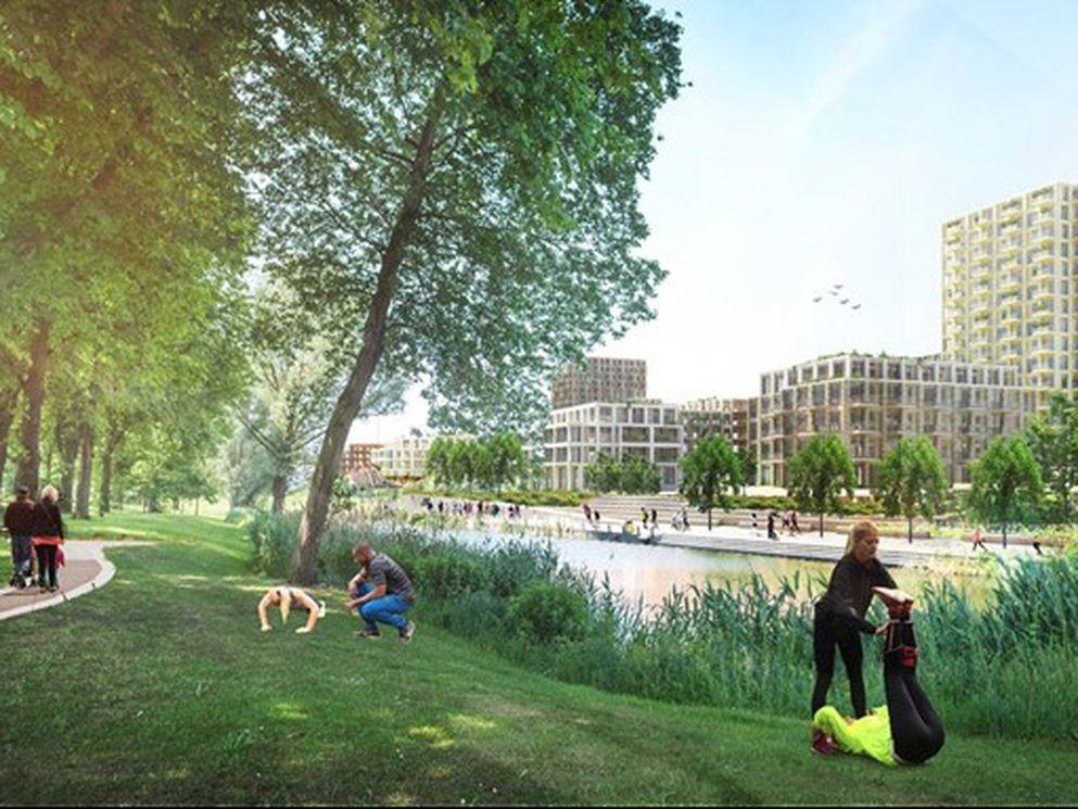 Gebiedsontwikkelaar AM en gemeente Diemen tekenen overeenkomst voor ontwikkeling Steigerblok in Holland Park Zuid Diemen 