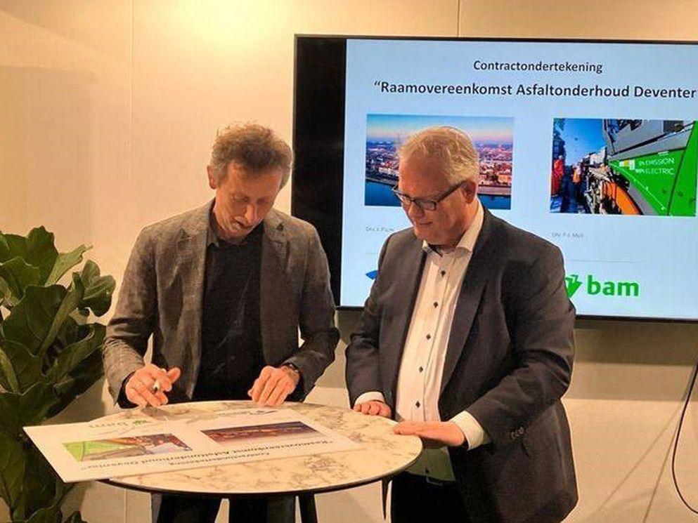 Contract gemeente Deventer voor duurzaam en datagedreven asfaltonderhoud