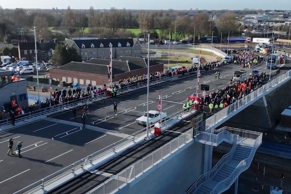 Official opening Herring bridge