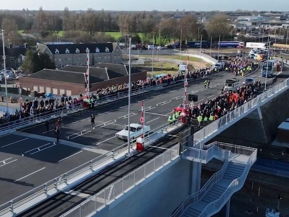 Official opening Herring bridge