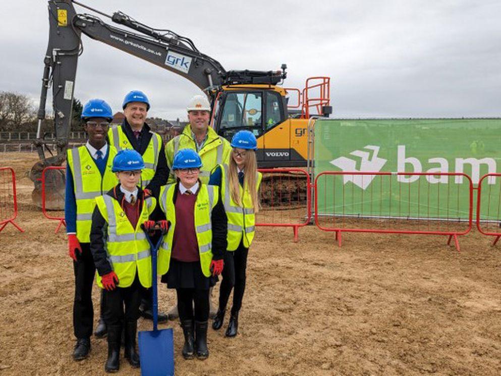 Milestone groundbreaking ceremony for £50 million Seaton Valley super-school 