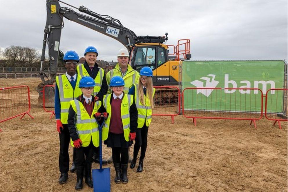 Milestone groundbreaking ceremony for £50 million Seaton Valley super-school 