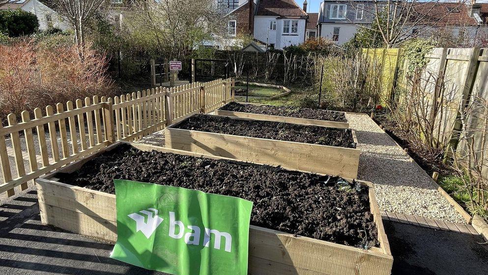 Network Rail contractor BAM transforms green space for Bristol school children