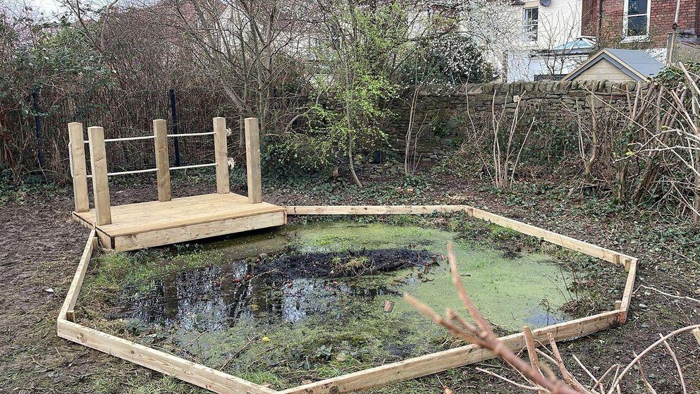 Network Rail contractor BAM transforms green space for Bristol school children