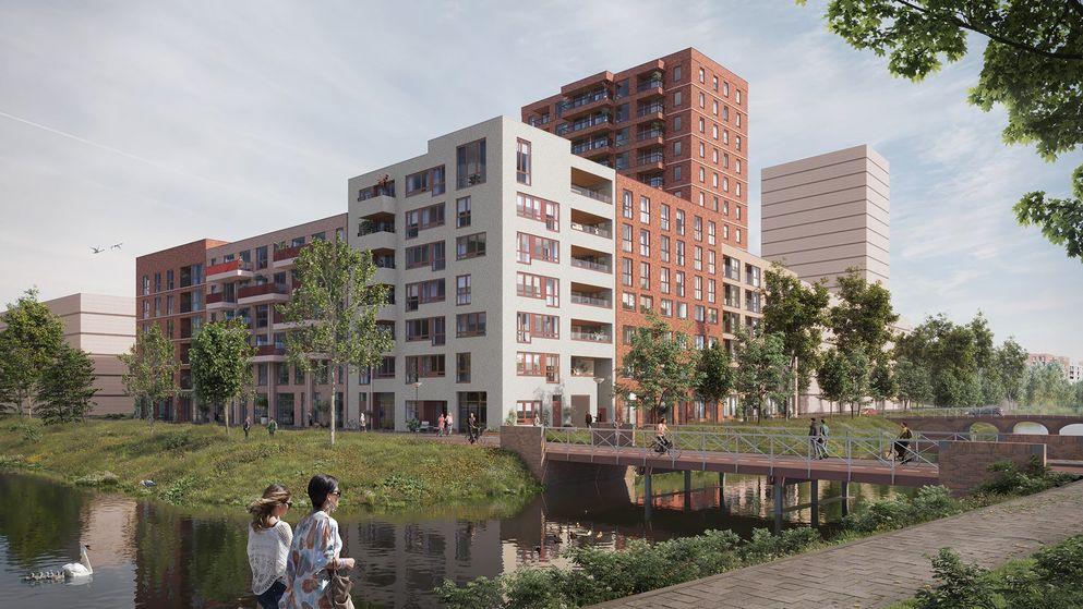 AM, Blauwhoed en De Alliantie Ontwikkeling starten realisatie 211 sociale- en middeldure huurwoningen in Amsterdam-Noord