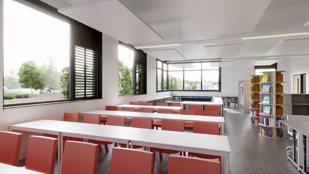 Interior class room
