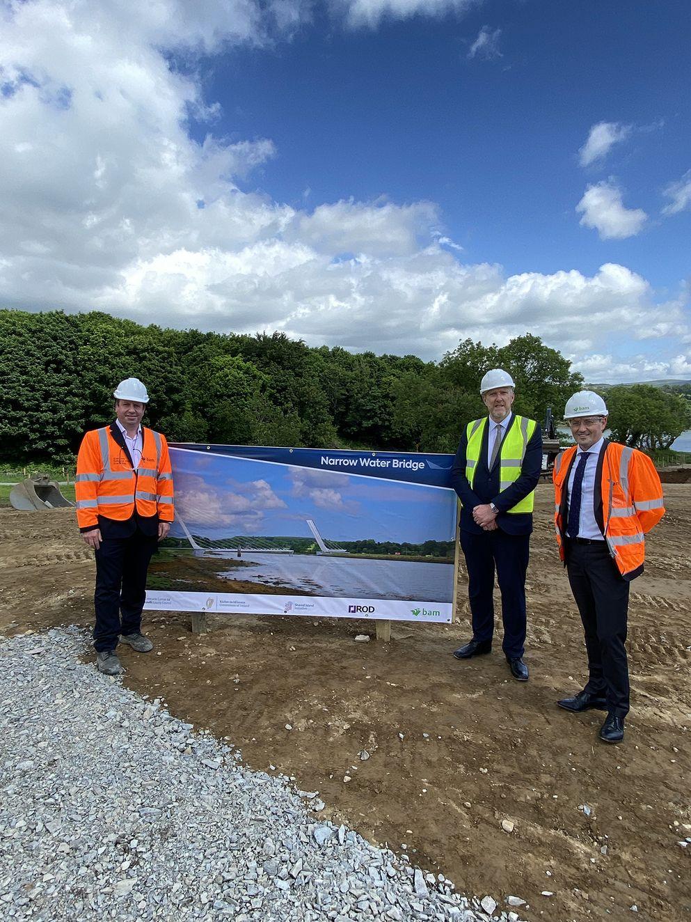 BAM connects Northern Ireland and the Republic of Ireland with symbolic Narrow Water Bridge