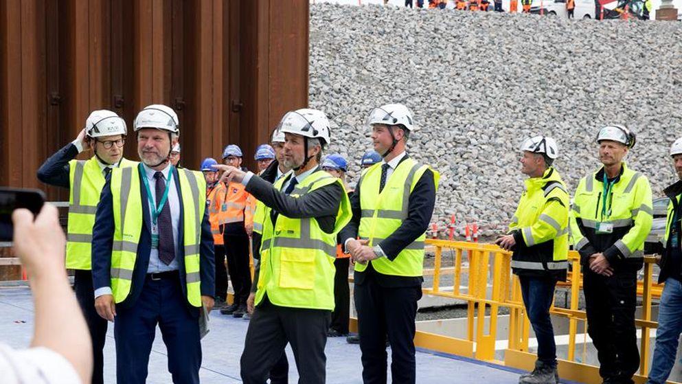 H.M. King Frederik X inaugurated the first tunnel element for the Fehmarnbelt Link