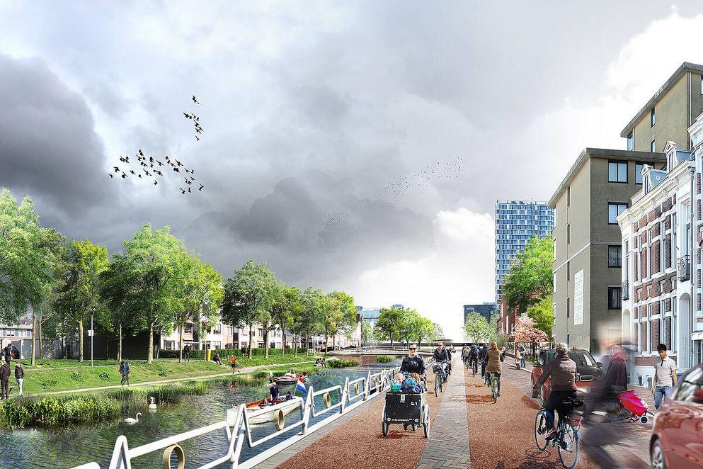 BAM geselecteerd voor herinrichting Westplein Utrecht tot autoluwe, groene wijk Lombokplein 