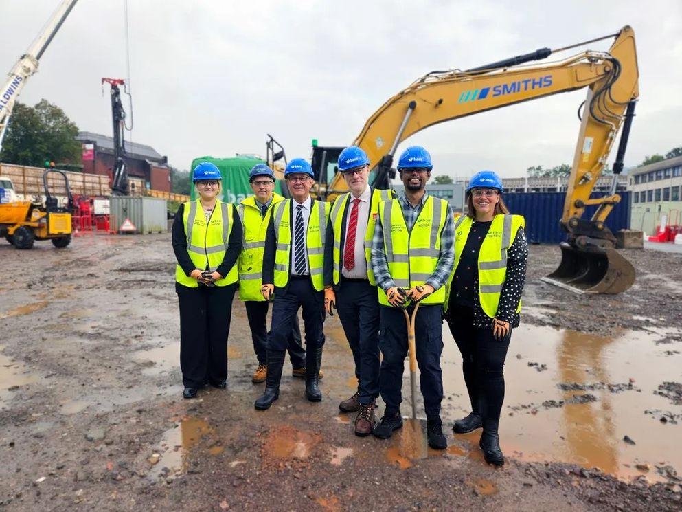 Construction gets underway for new building on Treforest Campus