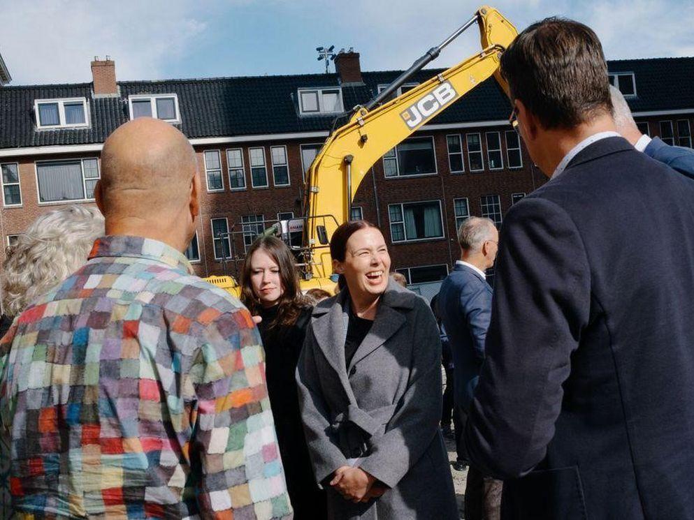 Feestelijk startsein met artistiek tintje voor uitvoering Bouwblok Sint Jansstraat Groningen
