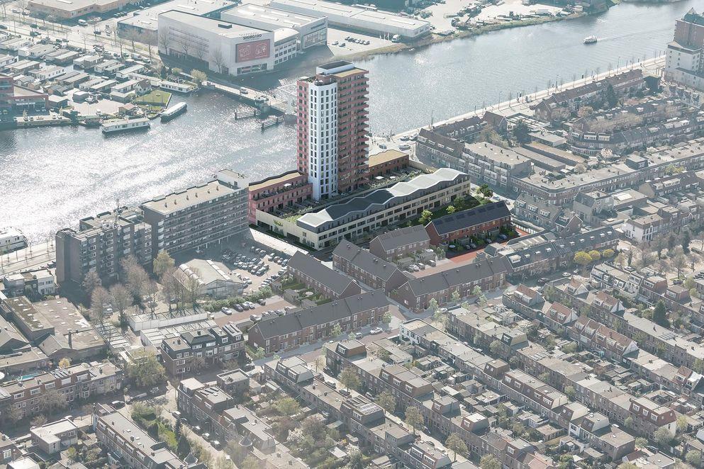 Gebiedsontwikkelaar AM start met realisatie eyecatcher aan het Spaarne in Haarlem  