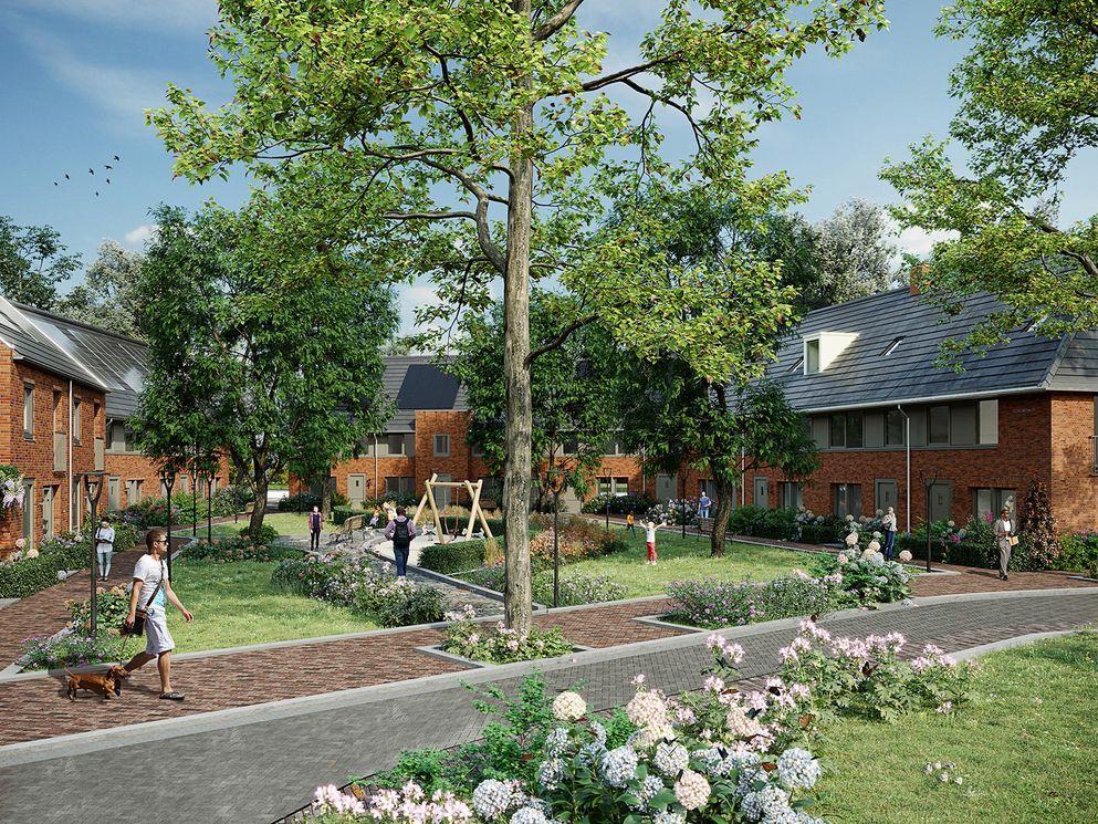 AM geeft startsein realisatie 86 woningen in gebiedsontwikkeling Schoemaker Plantage in Delft