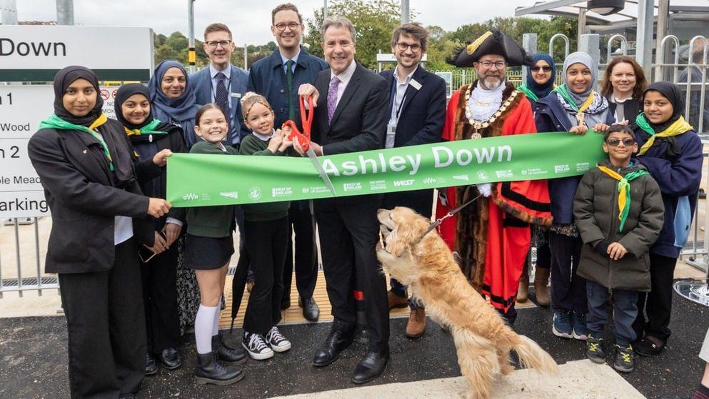 Celebration as Bristol’s new Ashley Down station gets ready for passengers