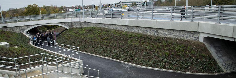 BAM completes vital Snugborough Interchange, improving connectivity for west Dublin