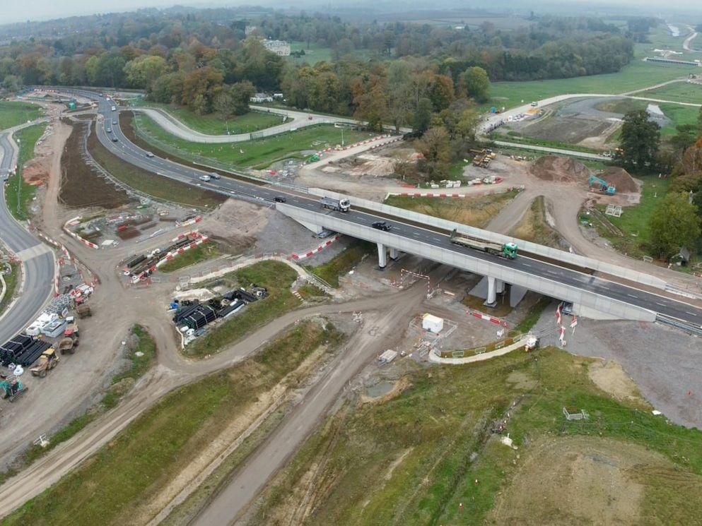 HS2 opens second key Aylesbury road bridge