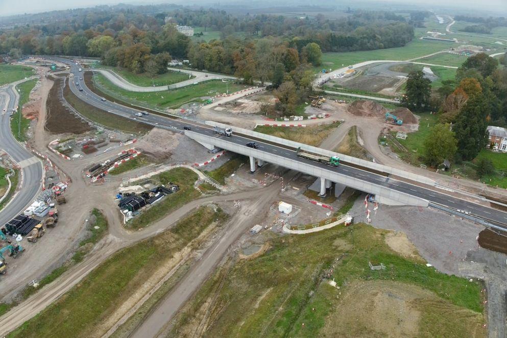 HS2 opens second key Aylesbury road bridge