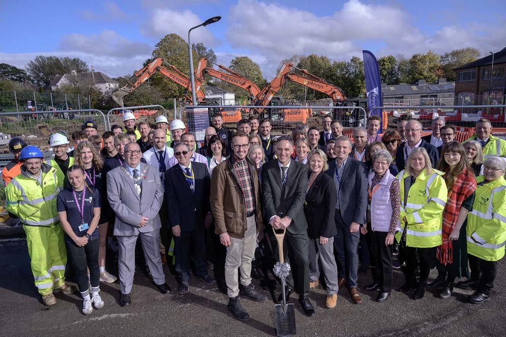 Yeovil College - BAM BAM breaks ground on £60+ million Yeovil College Campus redevelopment